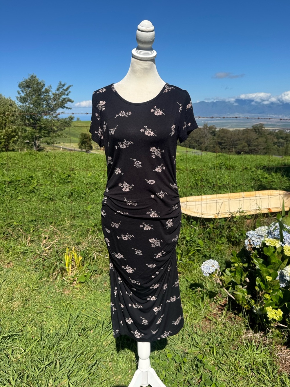 Smallshow maternity dress Black floral print
Small